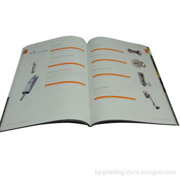 Print catalog brochure in China printing factory